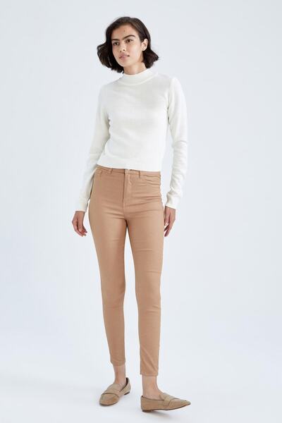 DeFacto Super Skinny Fit magas derekú nadrág