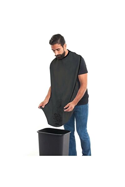 CMT Pratik Evde Saç Sakal Traş Önlüğü Sakal Kesme Örtüsü Traş Önlüğü