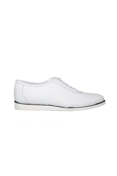 MARCOMEN 11022 Ανδρικά παπούτσια casual από καθαρό δέρμα λευκό