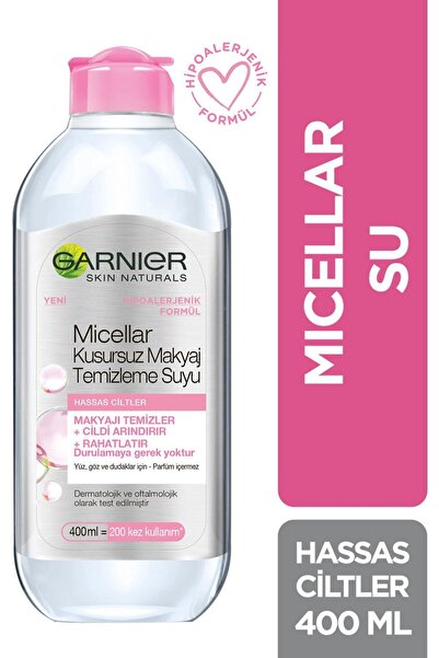 Garnier Micellar Kusursuz Makyaj Temizleme Suyu 400 Ml