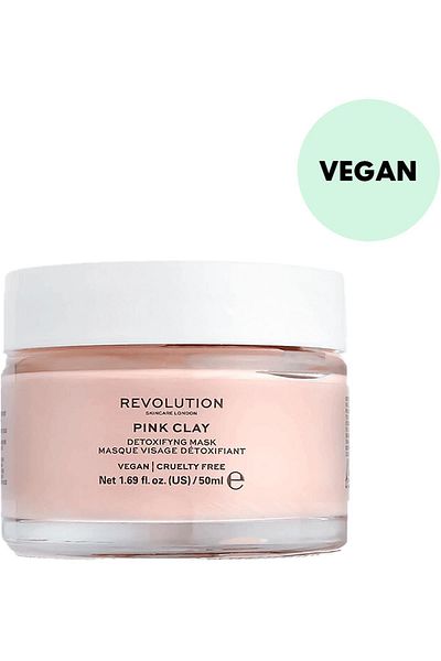 Revolution Skincare Pink Clay Face Mask Detox 50 Ml