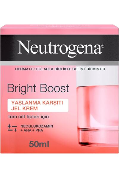 Neutrogena Bright Boost Jel Krem Yaşlanma Karşıtı 50 Ml