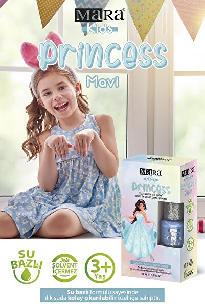 Mara Princess Mavi Çocuk Ojesi 5 ml