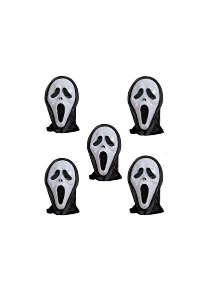 Genel Markalar 5 Adet Yetişkin Çığlık Korku Maskesi