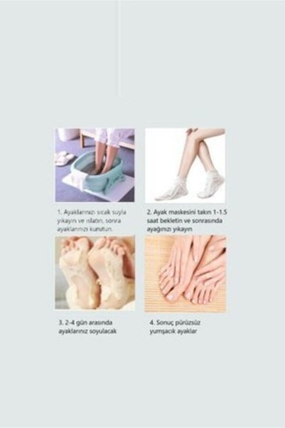 efero Sock Type Foot Peeling Mask-miracle Foot Peeling Pack