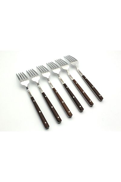 GGS Solingen Germany Solingen Steak Knife 6-Piece Set Meat Knife 6 Blades 6 Forks