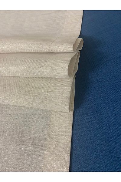 Zeren Home Glitter Flax Look Rectangular Runner Cream 40 Χ 150