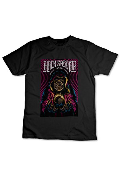 TeeDükkan Black Sabbath Black Štampano majica