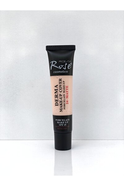 Roesıa Rose Cosmetics Rose Derma Professional Mat Fondöten & Make-up Cover Po...