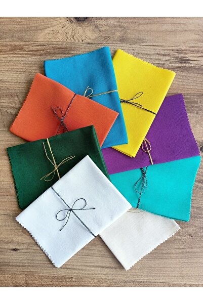 fabricorg طقم قماش بطة (35x35 سم) 8 قطع