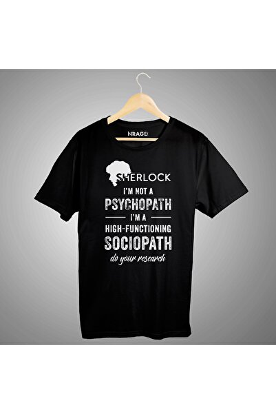 nrage Μπλουζάκι Sherlock Psychopath