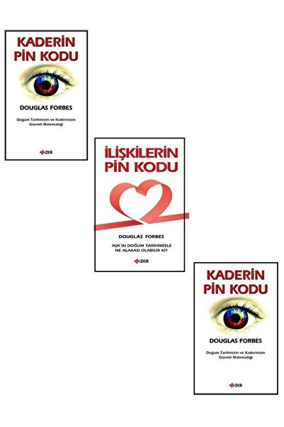 Zer Yayınları Insanın Pin Kodu Ilişkilerin Pin Kodu Kaderin Pin Kodu