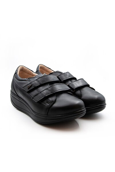 Dr.Comfort Women's Black Orthopedic Genuine Leather Afo Shoes