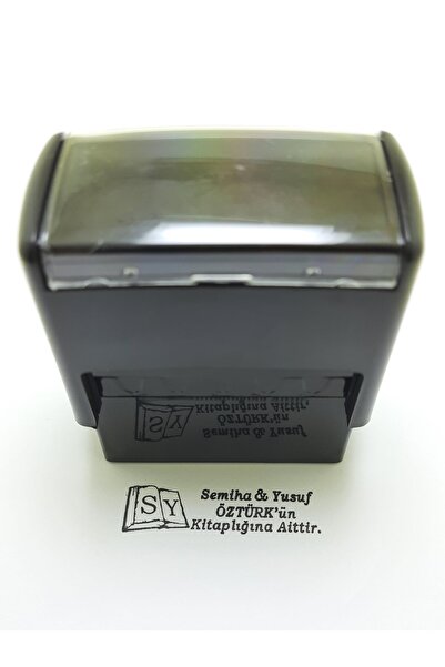 Kaşem Kişiye Özel Kütüphane Kaşesi