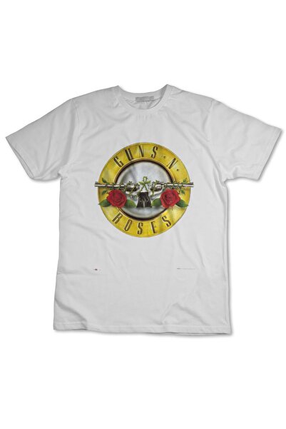TeeDükkan Guns N’ Roses bela Štampano majica