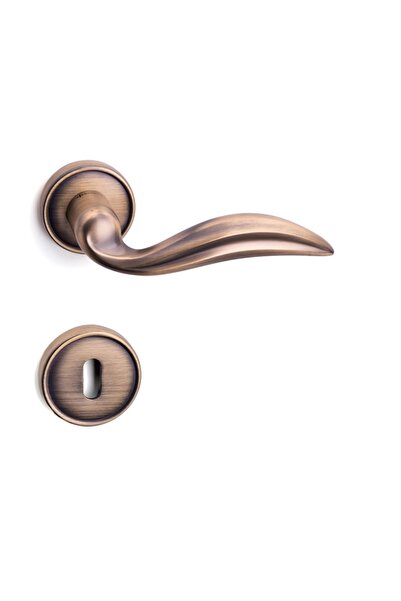 System Dıana Antik - Oda Tipi Rozetli Kapı Kolu - Hha126ro14n Abm