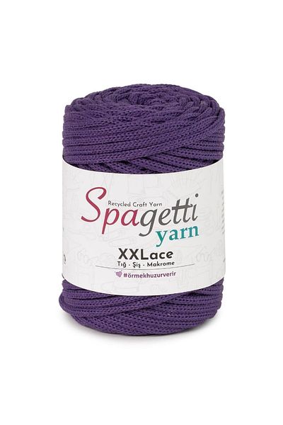 Spagettiyarn Purple Xxlace Rope