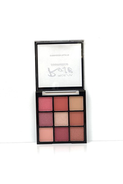 Roesıa Rose Cosmetics Rose Matte Metallıc 9'lu Göz Far Paleti