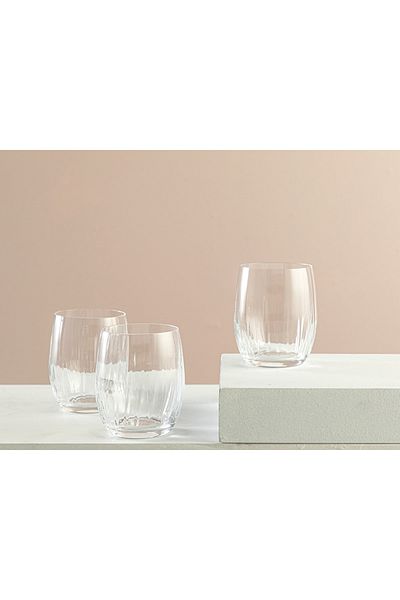 English Home Pagrus Crystal 3-Piece Soft Drink Glass 300 ml