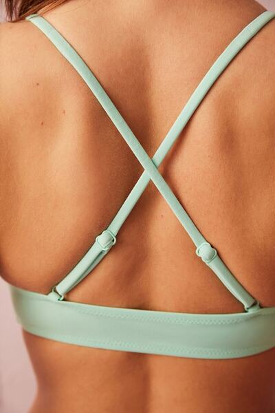 Penti Minty Green Basic Bralet - Μπικίνι Μπλουζάκι