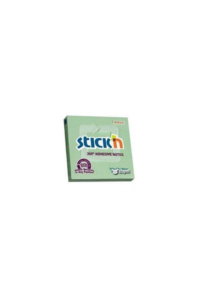Gıpta Stickn Adhesive Note Paper 76x76 Pastel Green 100 Yp (12 Pack) 21150