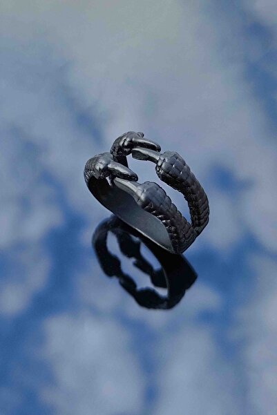 TREND COLLECTİON نموذج مخلب مزدوج قابل للتعديل حلقة سوداء