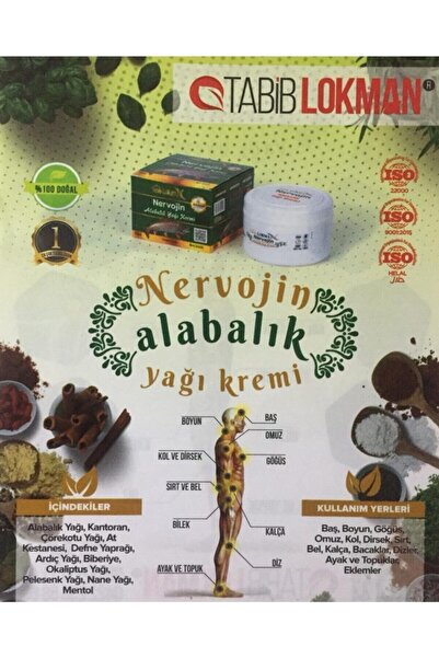 Tabib Lokman 3adet Nervojin Alabalık Yağı Kremi 100ml