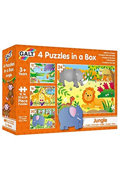 Galt Galt 4 Jungle Puzzles - Kategorie: Puzzle (pro děti od 3 let)
