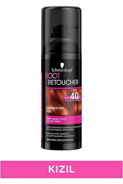 Schwarzkopf Root Retoucher Sprey Boya Kızıl 120 Ml