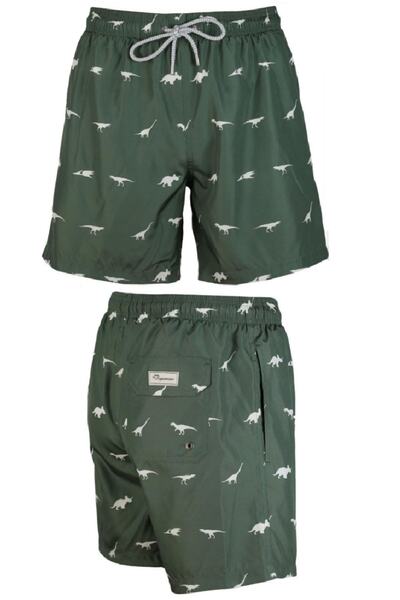 Dopomare Πράσινο σορτς με σχέδιο