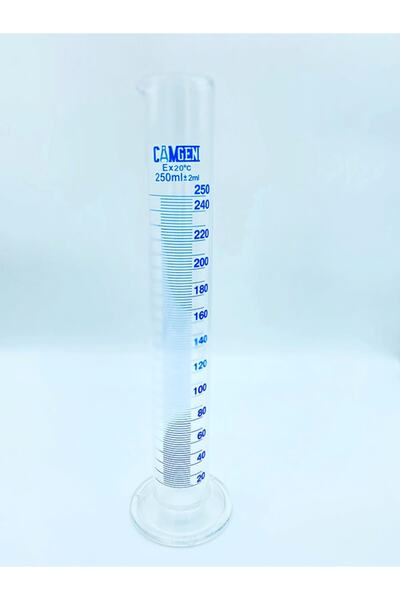 Genel Markalar Cam Mezür Uzun Form A Kalite Borosilikat 250ml 1 Adet