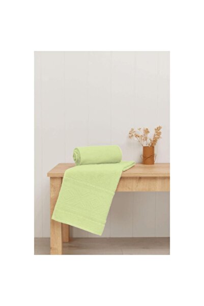 MiniHome Πετσέτα χεριών με σχέδιο ζακάρ μονό τεμάχιο 50x90 πράσινο
