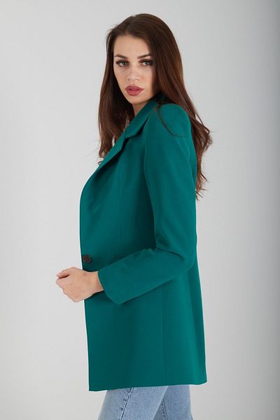 Feminist Women's Crepe Blazer - Leopard Lined Jacket