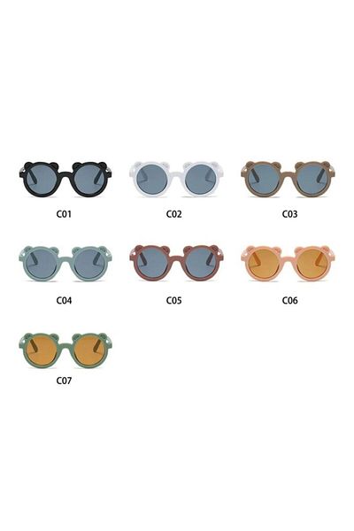 Bluoklight Teddy Bear Shaped Children's Sunglasses