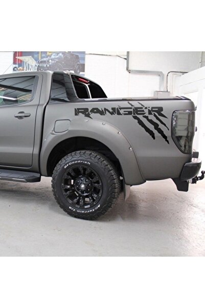Oto Sticker Off Road Ranger Monster Pençe 4x4 Sticker Set 2 Adet