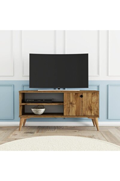 Mezza 1550 Retro Tv Ünitesi 90 Cm Amalfi Rengi