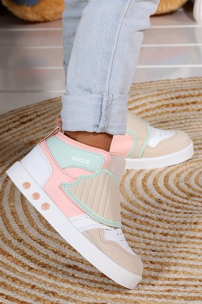 Vicco Roz - 313.20k.100 OZN Velcro Pantofi sport pentru fete/băieți