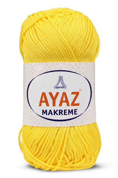 Ayaz Macreme 1184 Dark Yellow| Macrame Thread| Macrame Yarn
