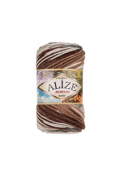Alize Burcum Batik Πλεκτό Χέρι Νήμα Μαλλί Κωδικός χρώματος:5742