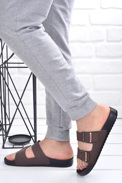 Ceyo Bahama-10 Days Hiking Ortho Pedic pentru bărbați papuci maro