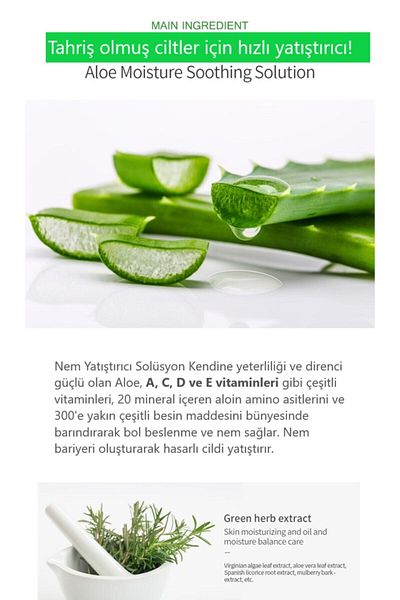 Bergamo BERGAMO Pomoc! Aloe Mask Sheet 25 ml - Hydratační BERGAMO HELP maska ​​s aloe vera