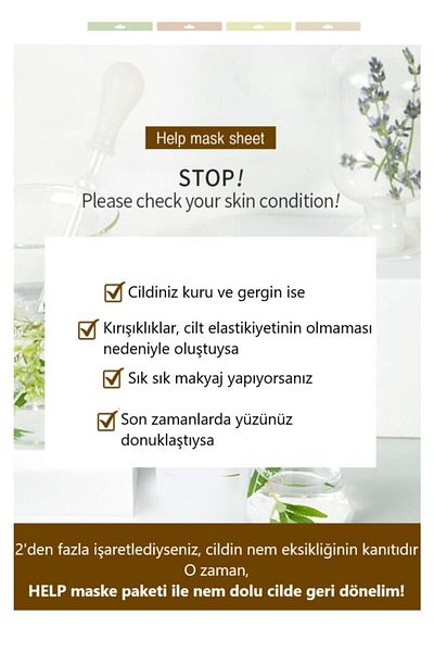 Bergamo BERGAMO Pomoc! Aloe Mask Sheet 25 ml - Hydratační BERGAMO HELP maska ​​s aloe vera