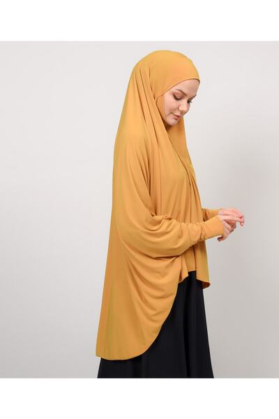 kureyş Premium Tesettür Kollu Hicap ( Sandy Kumaş )