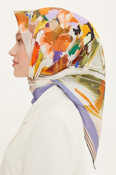 Armine Silk Scarf 8713D (Twill)
