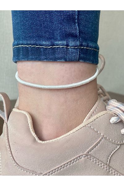 etniko Special Design Handmade Knitted Anklet