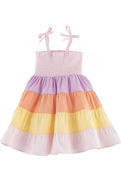 İdilbaby&Mamino Rochie colorata pentru fete