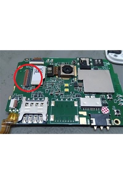 tekyerdenal General Mobile Discovery E3 4g Compatible Screen Film Socket on Board