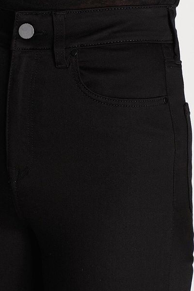 VEGA Women's Black High Waist Ankle Length Slim Leg Skinny Lycra Jeans