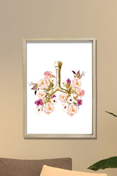 Dekor Loft Artă anatomie umană, artă medicală, decor birou medic