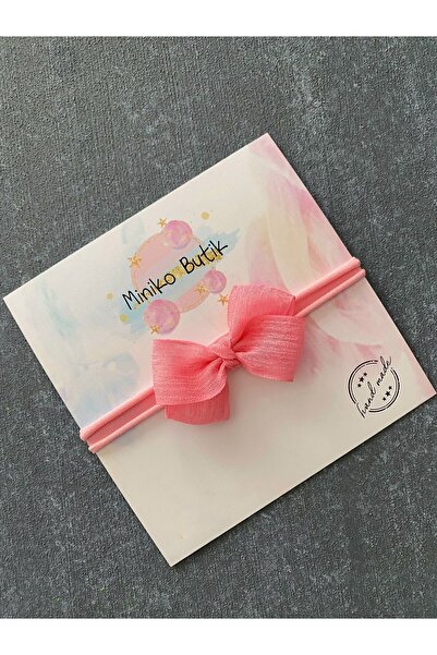 Pink Tulle Bowknot Headband